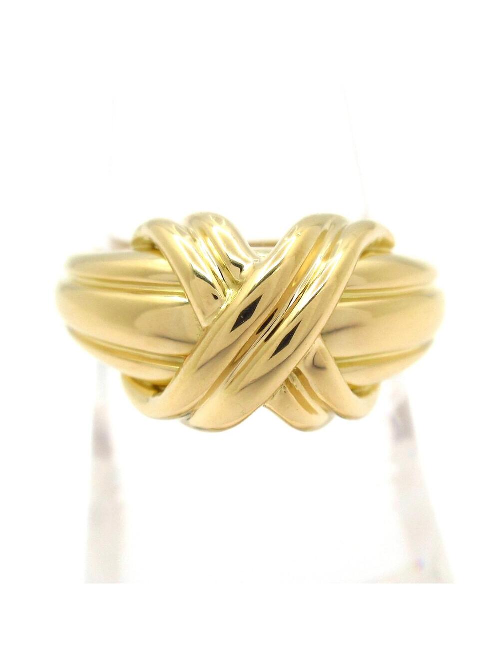 Tiffany&Co. Signature 18K Yellow Gold #373922T20B